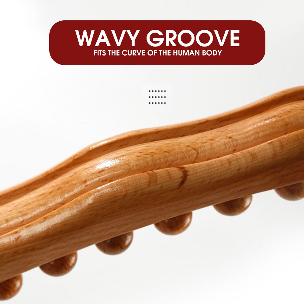 Wooden Massage Stick