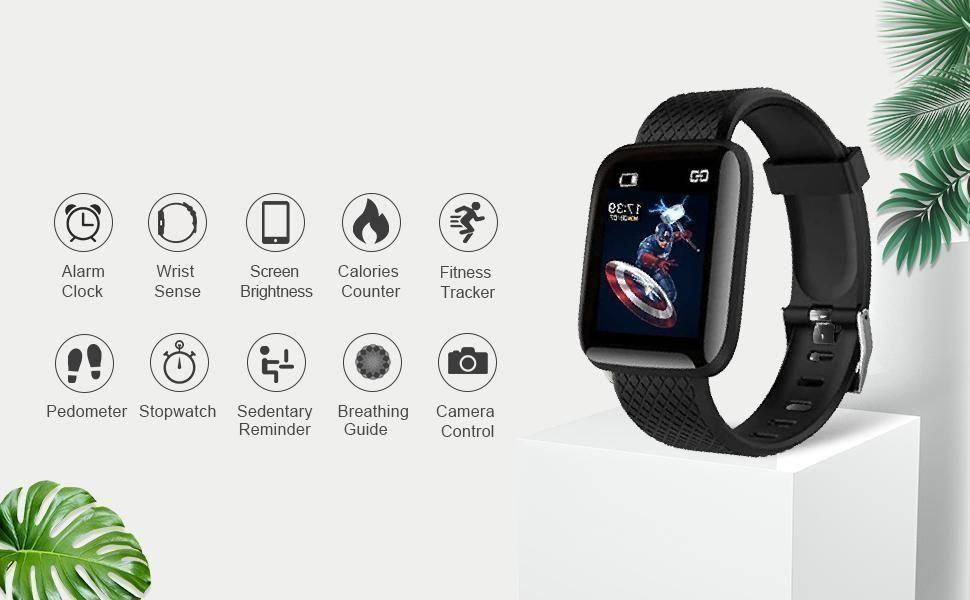 ID116 Smartwatch ( Fitness Band / Activity Tracker )