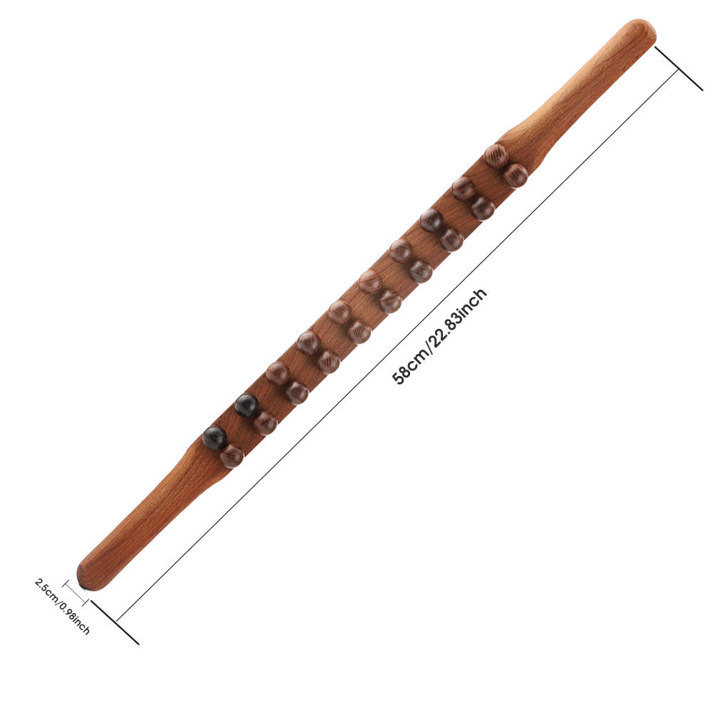Wooden Massage Stick