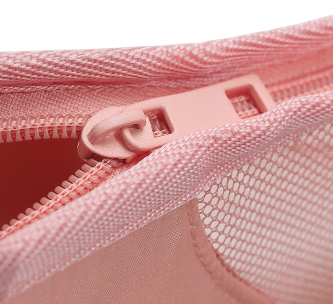 Standing Makeup Brush Organizer And Toiletry Bag