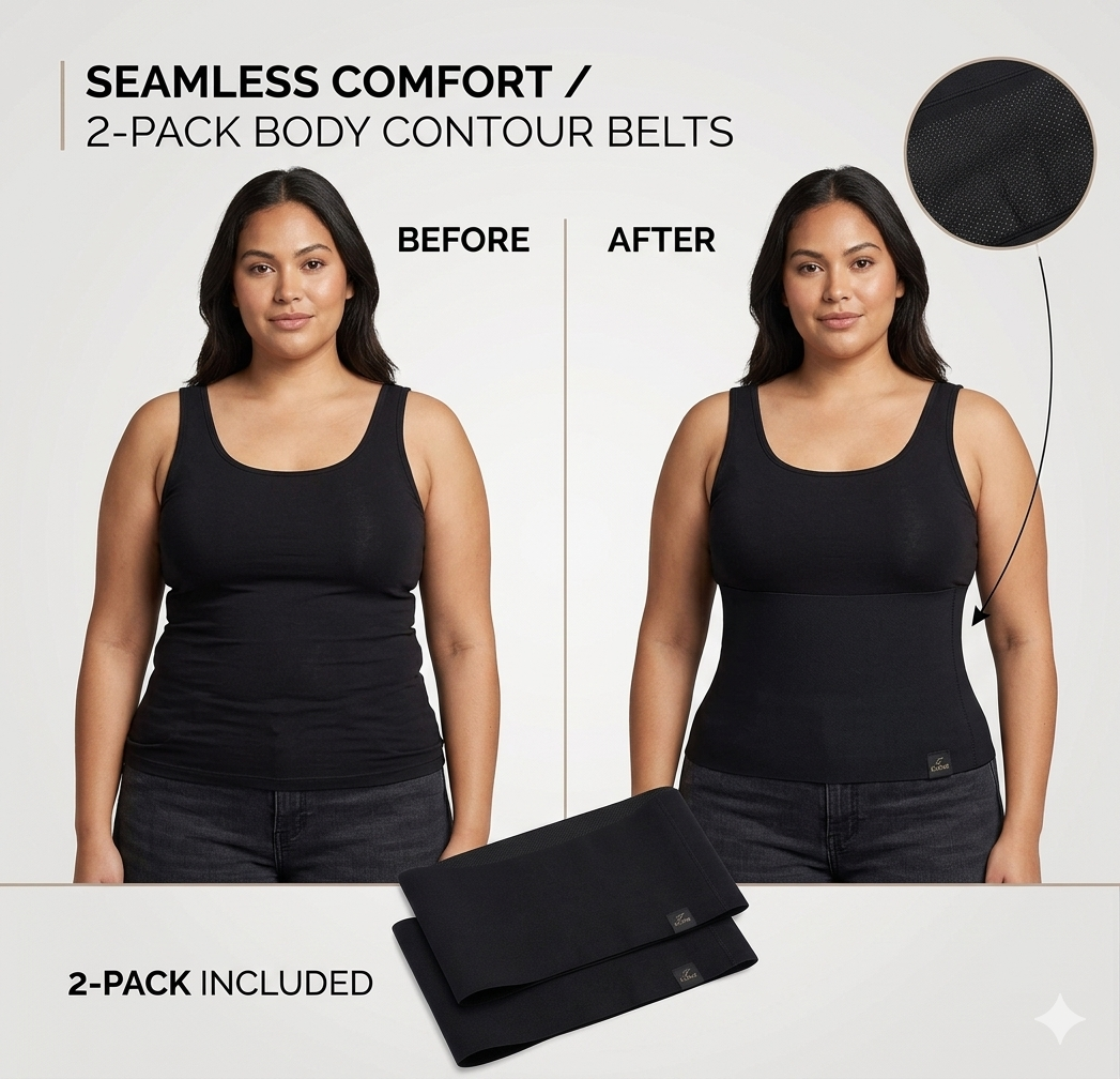 seamless tummy belt ( SET OF 2)