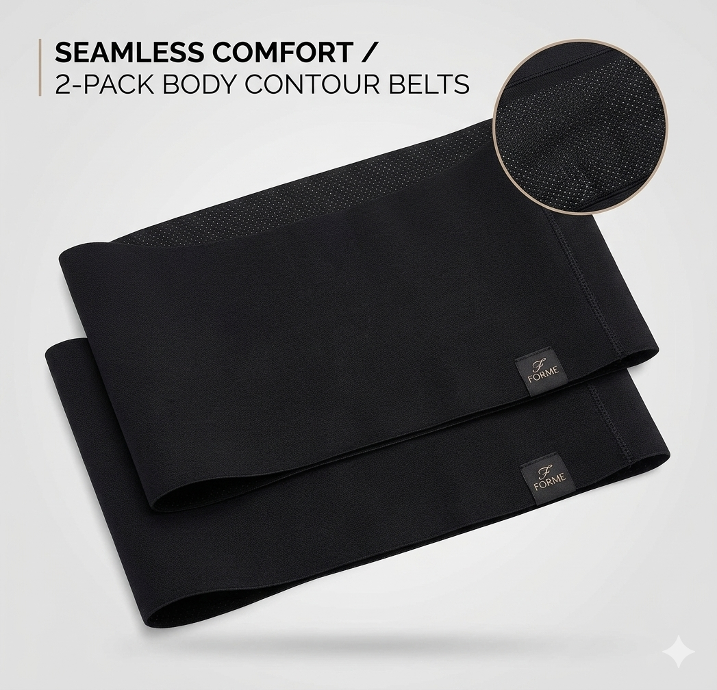 seamless tummy belt ( SET OF 2)